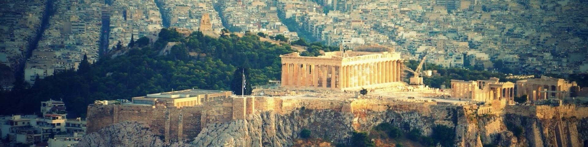 View of the Acropolis from Mount Lycabettus in Athens.
Acropolis is an ancient citadel located on a high rocky outcrop above the city of Athens and contains the remains of several ancient buildings of great architectural and historic significance, the most famous being the Parthenon. Its a UNESCO World Heritage Site
#athens #acropolis #mountlycabettus #unescoworldheritagesite