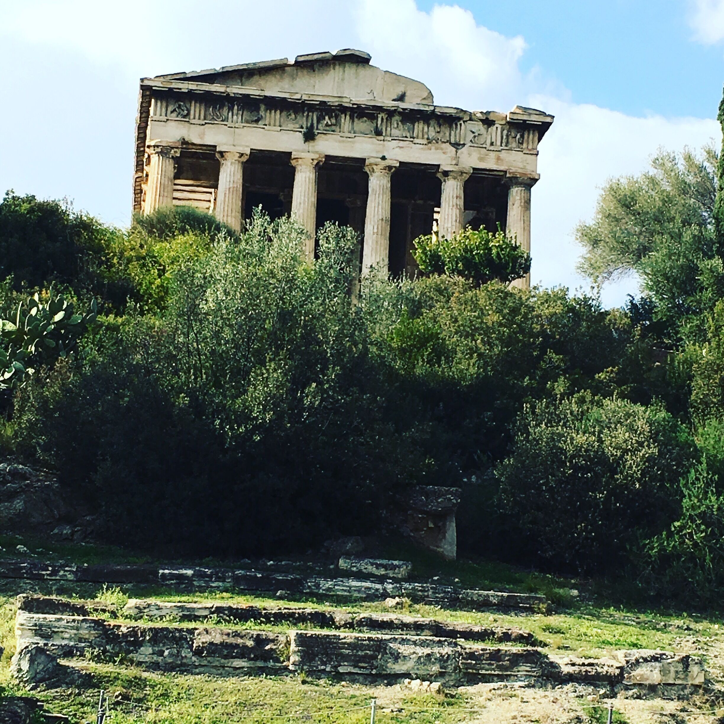 While in Athens I grabbed a map from the awesome hostel I was staying at and hit as many sights as possible. They all left me speechless and don't take long to do if you're pressed for time! #green