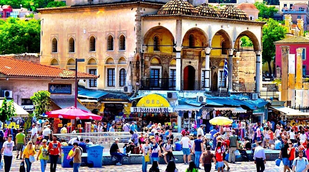 Don't miss the Monastiraki Flea Market on Sundays.