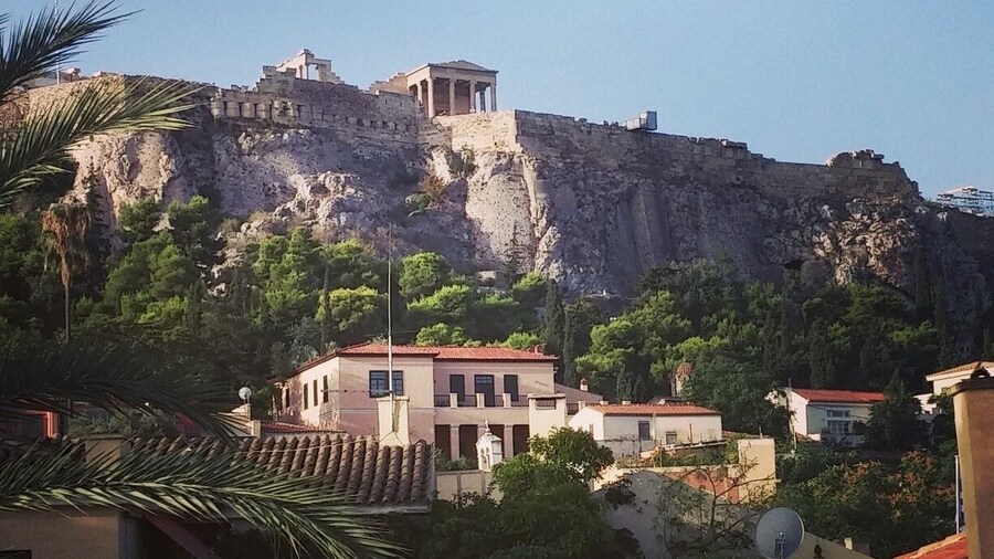 The gorgeous rooftop view of the Acropolis from the Adrian Hotel! The perfect spot to linger over breakfast with fresh squeezed orange juice and Greek coffee. The hotel is in an ideal location in the heart of the Plaka.