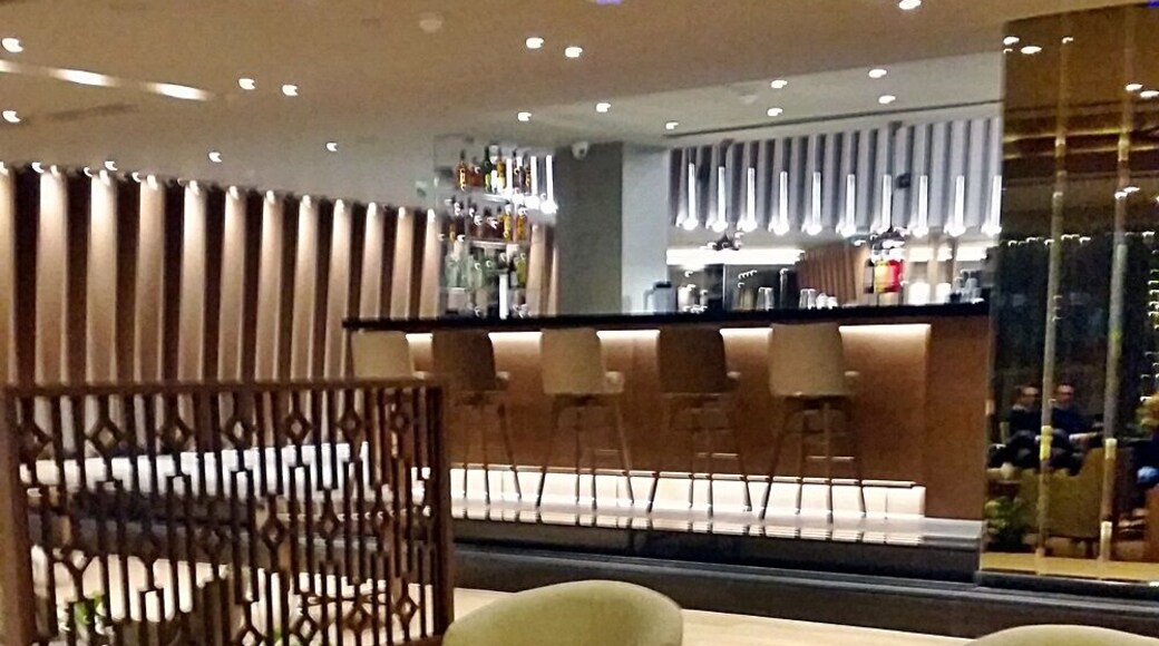 A recently renovated hotel downtown Athens that will satisfy all your needs during your stay! Spacious and beautiful public areas, excellent restaurants and everything sparkling clean! If you are looking for extras, search no more. Visit the "Above" Roof Top Bar of the hotel that offers a direct grand view of the Acropolis, magical at night!
http://www.wyndhamgrandathens.com/