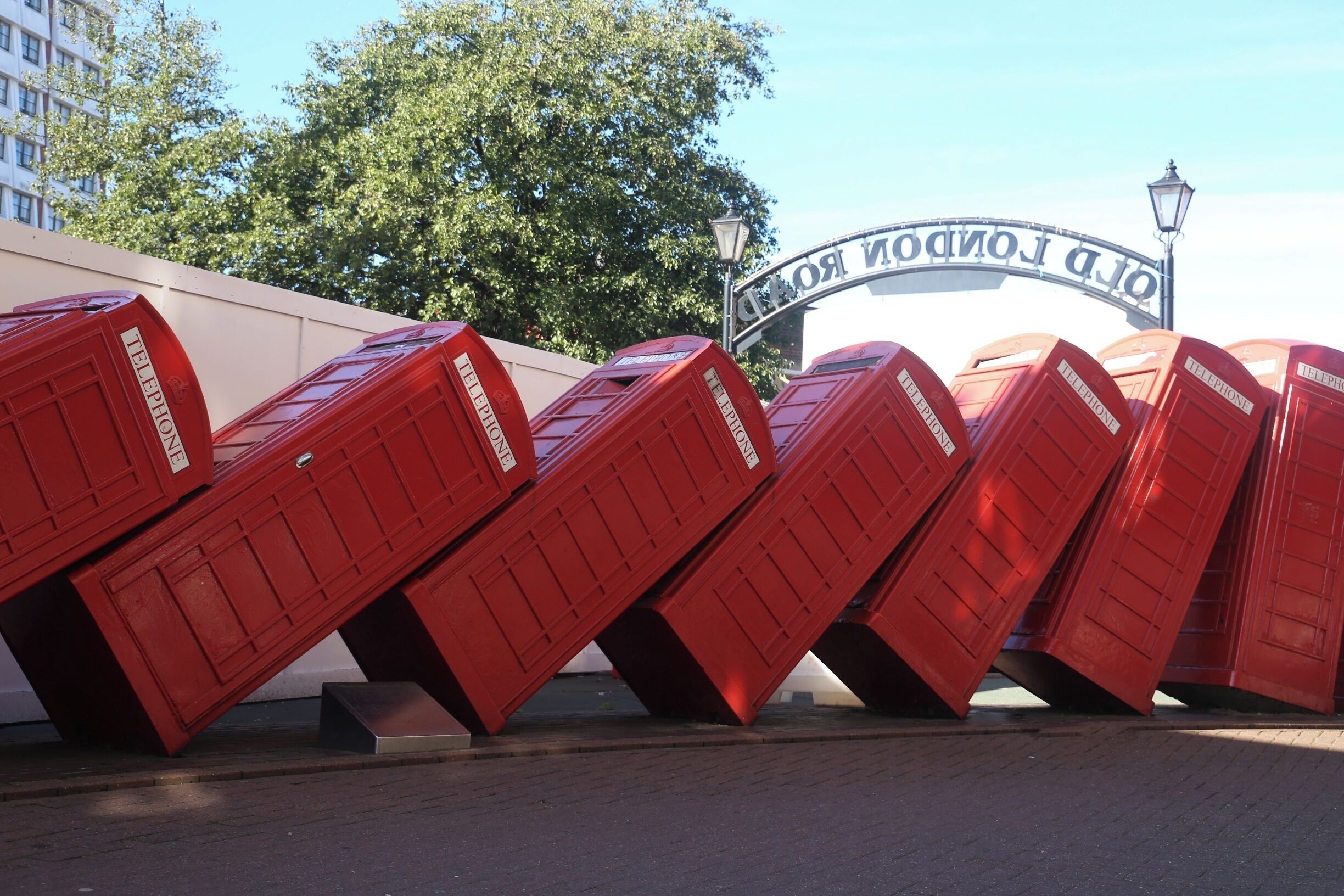 The Famous Telephone Boxes Of Kingston.