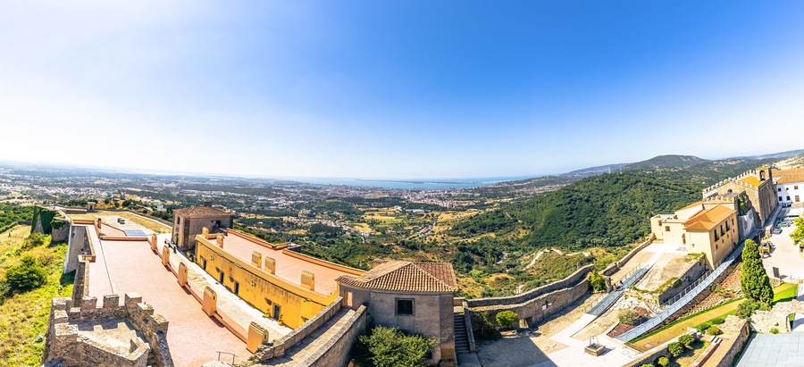 Castle of Palmela in the South of Portugal