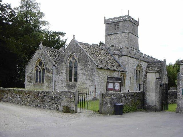 St John the Baptist parish church, Charlton, near Malmesbury, Wiltshire, seen from the east