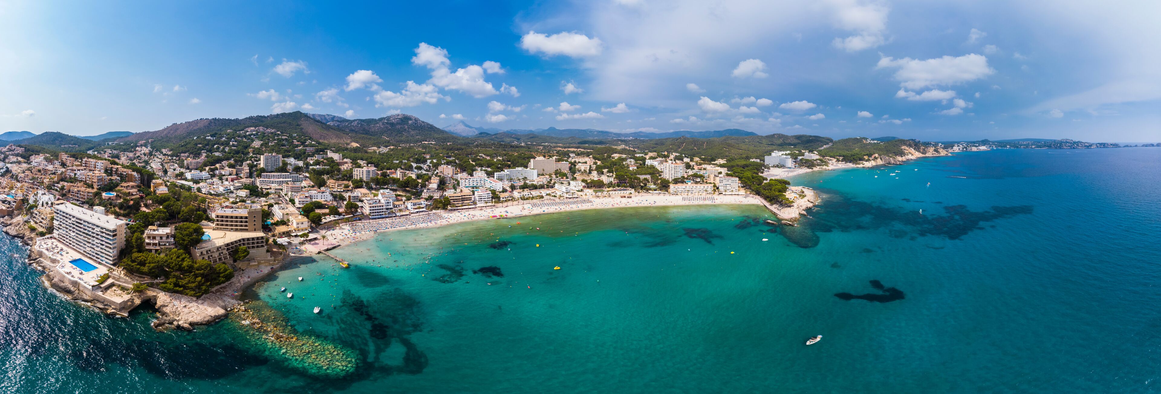Spain, Balearic Islands, Mallorca, Region Calvia, Costa de la Calma, Peguera, Cala Fornells