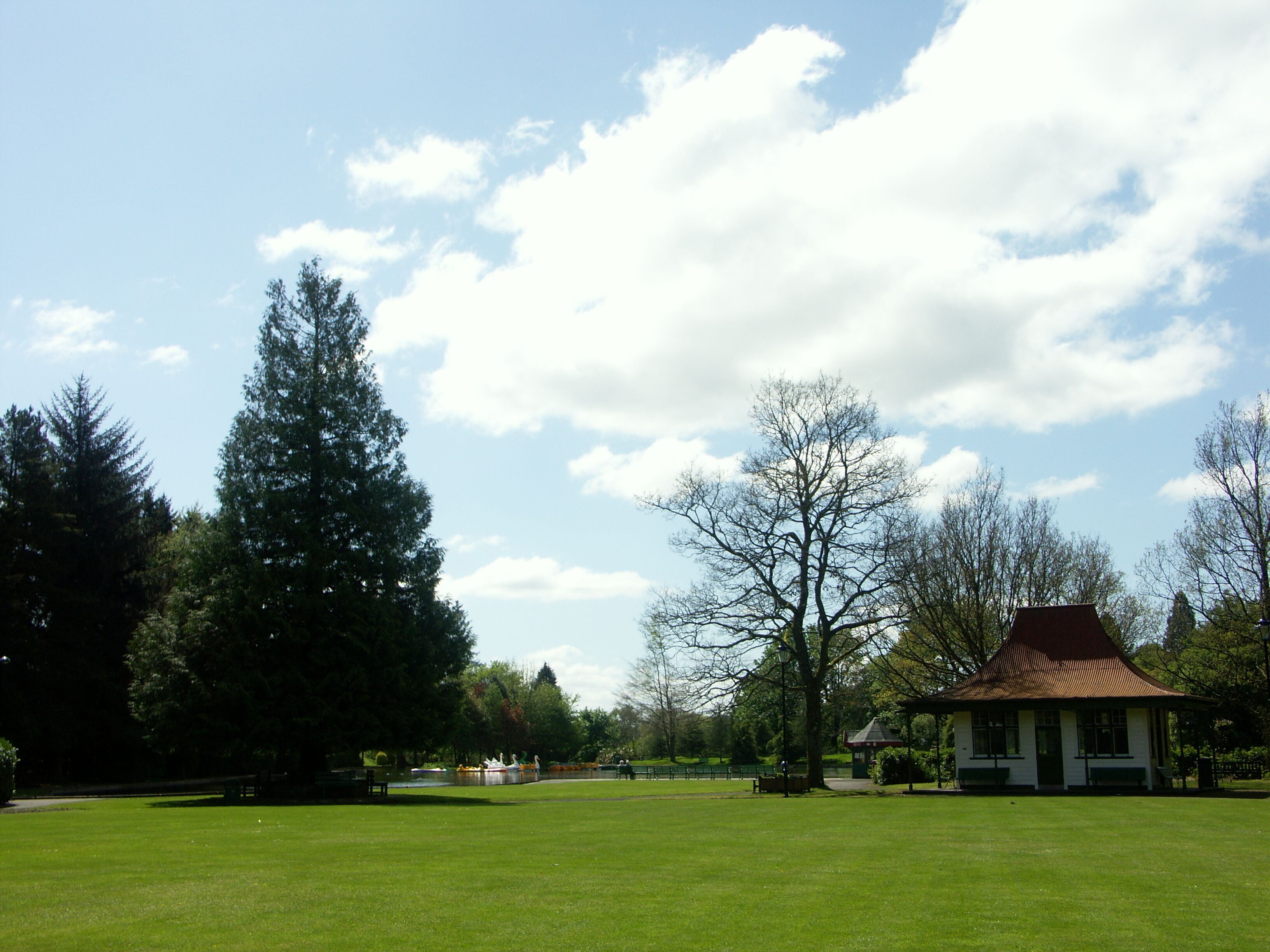 Station Park Gardens, Moffat in Scotland