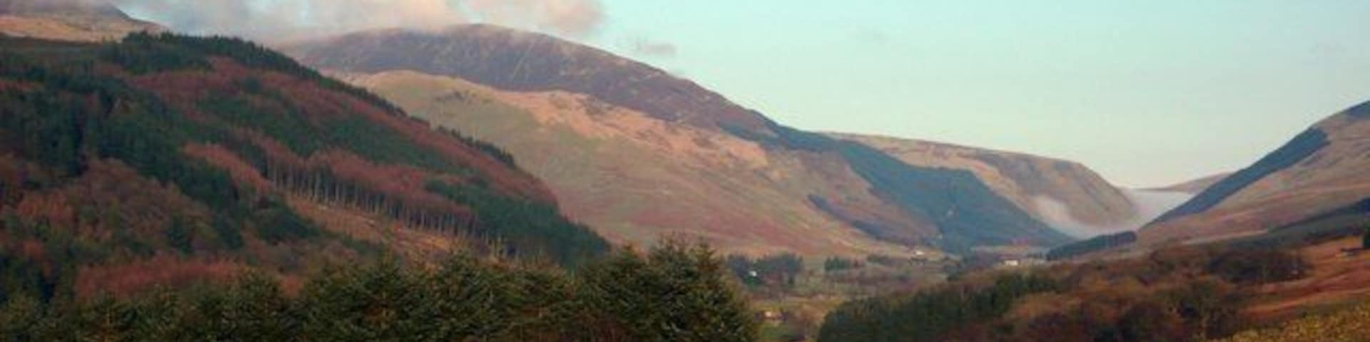 Crofthead Farm from the path to Croft Head