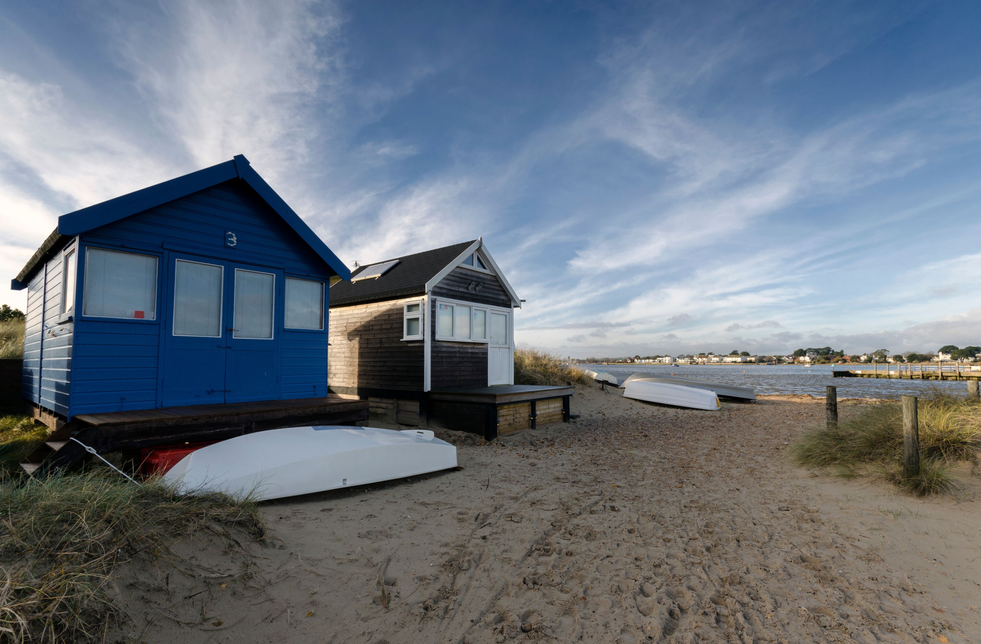 Beach Huts at Mudeford Spit