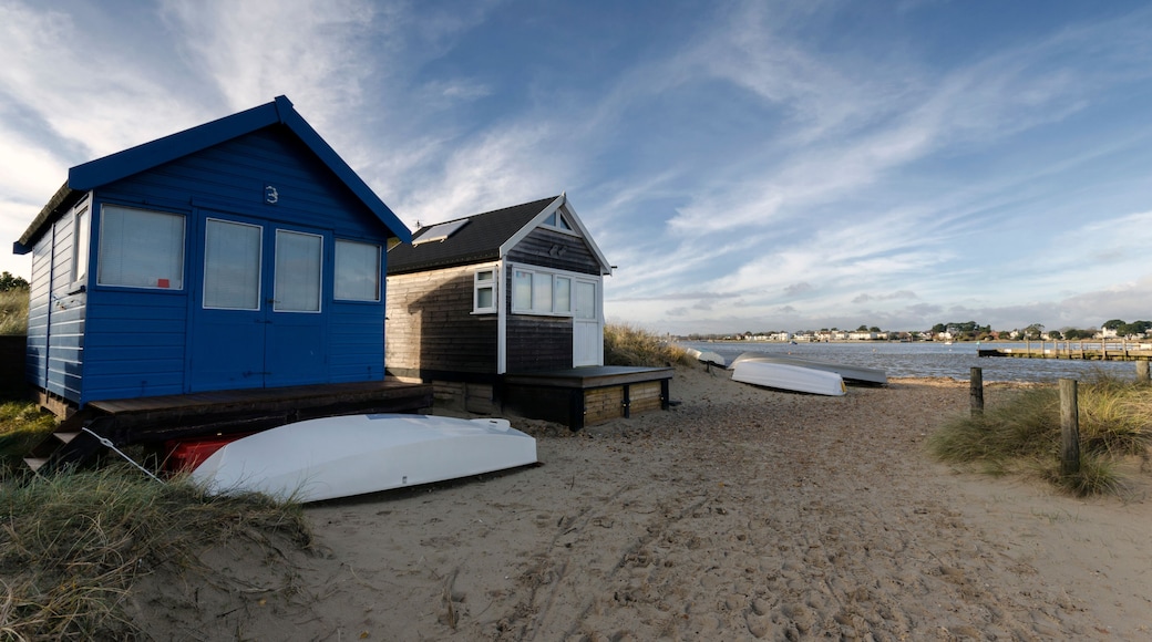 Beach Huts at Mudeford Spit