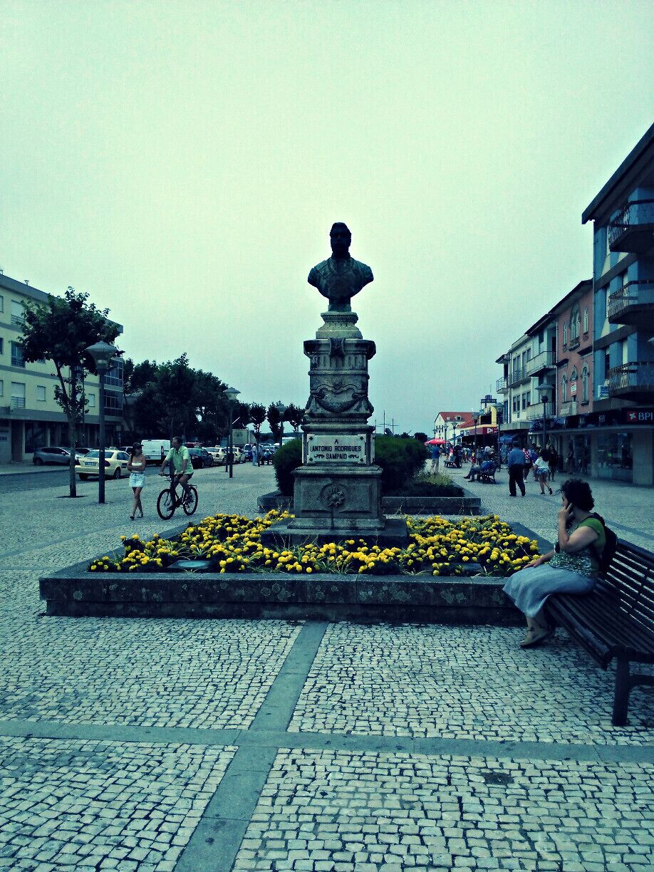 Statue of António Rodrigues Sampaio.

#esposende #portugal
