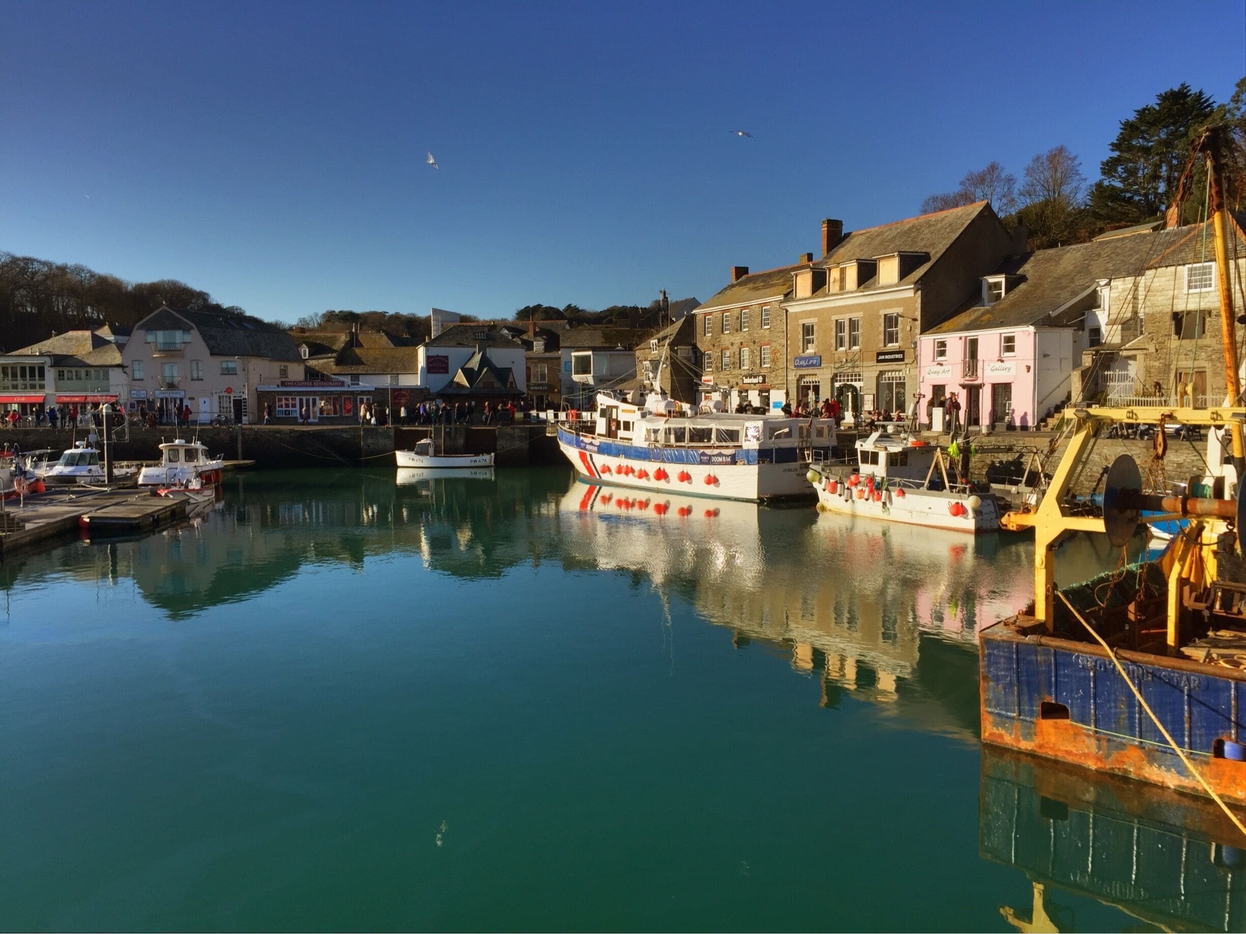 The loverly Harbour at Padstow