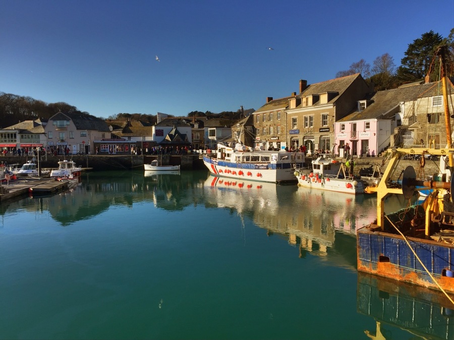 The loverly Harbour at Padstow