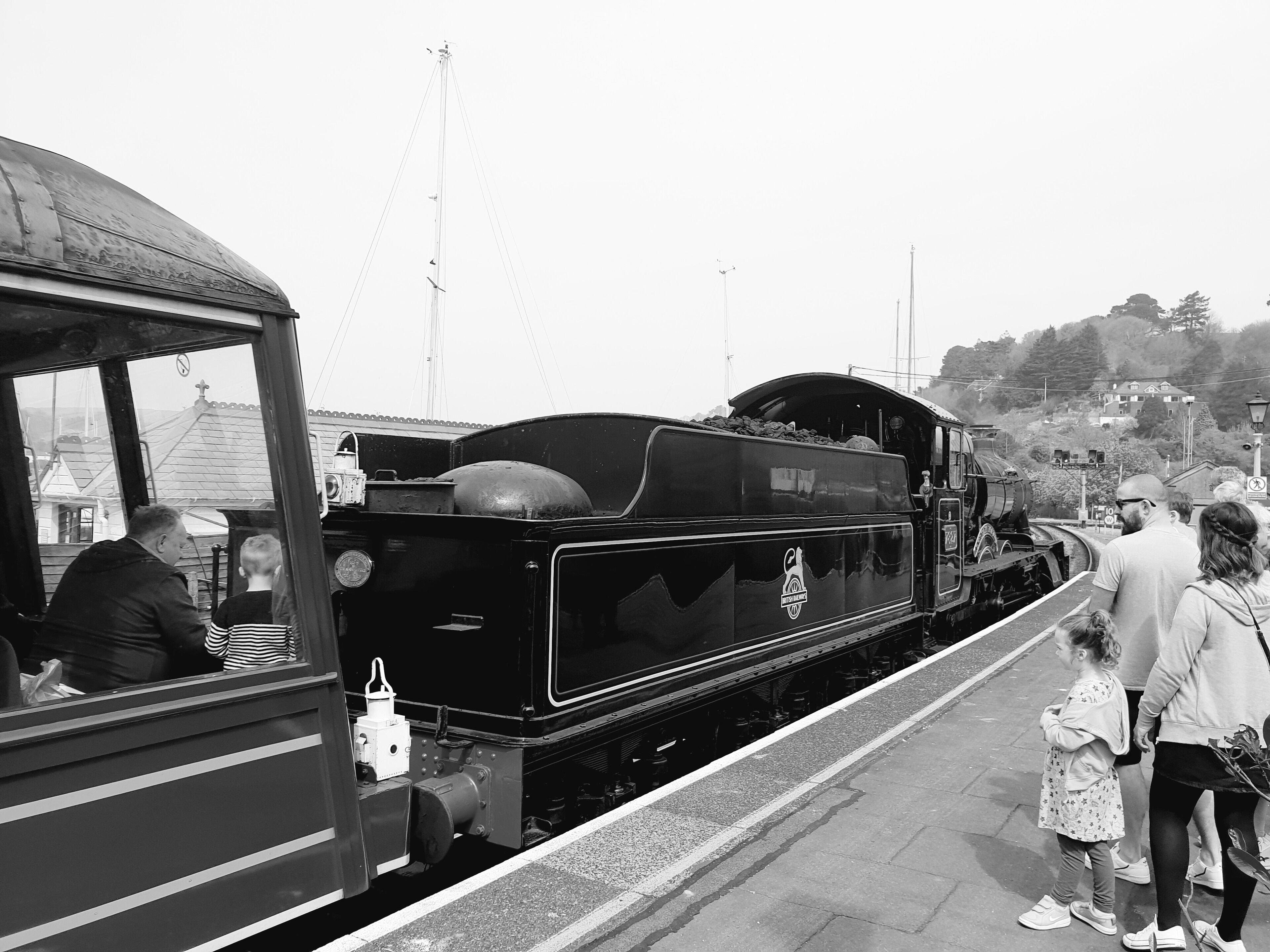 Beautiful steam train to Dartmouth followed by a boat trip over the river dart