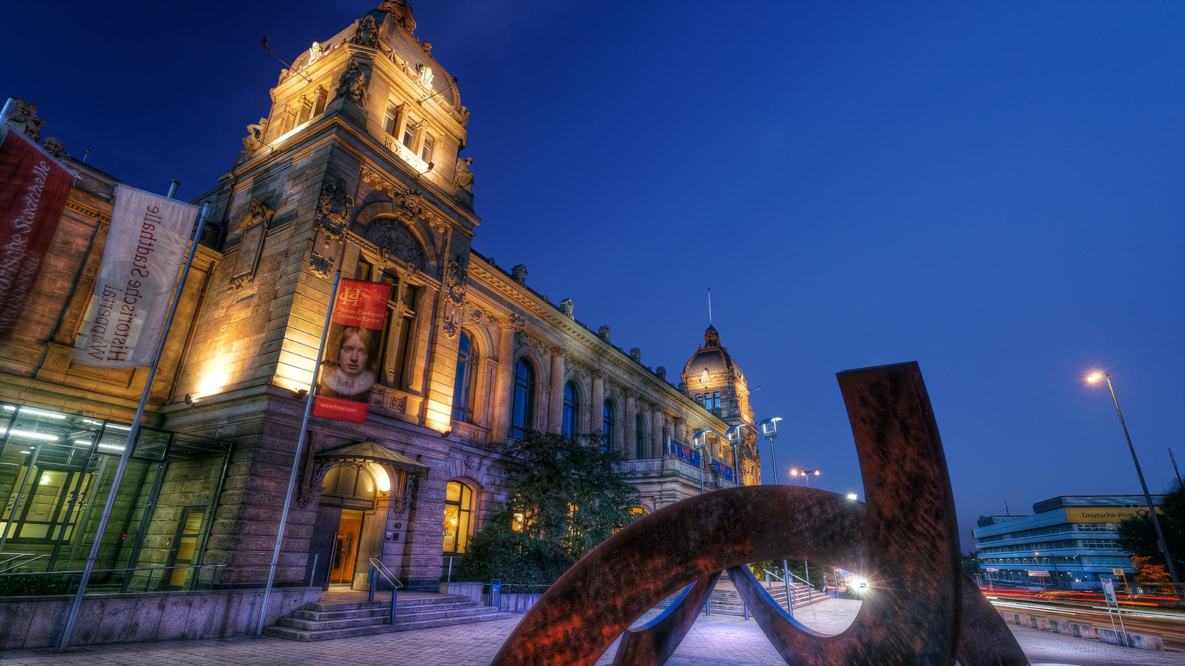 Wuppertal featuring château or palace, a city and heritage architecture