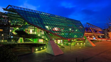 Wuppertal featuring street scenes, a city and modern architecture