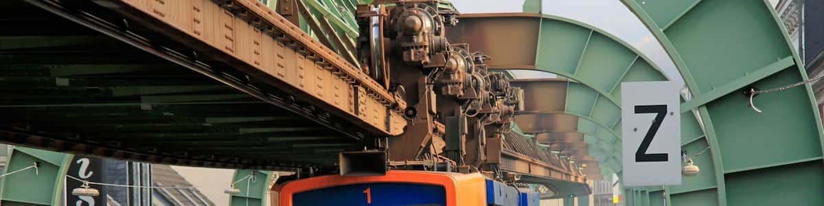 Wuppertal showing a city