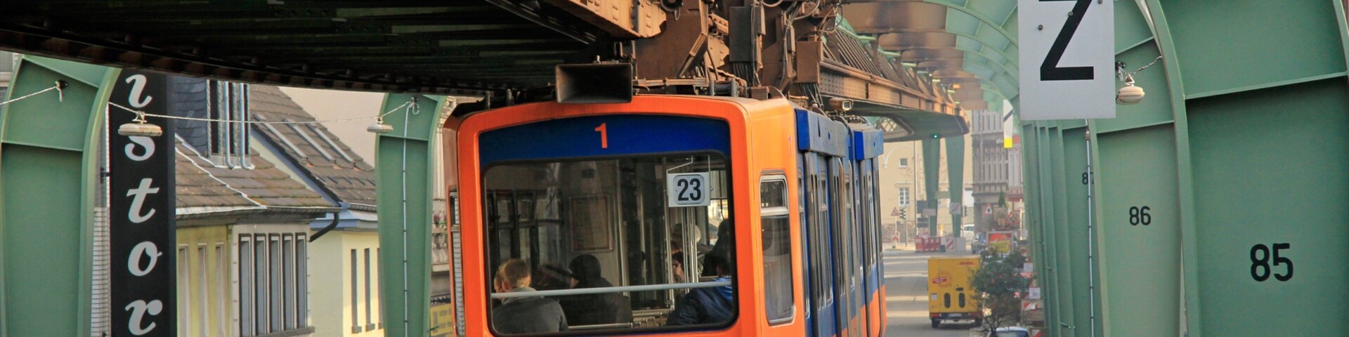 Wuppertal showing a city