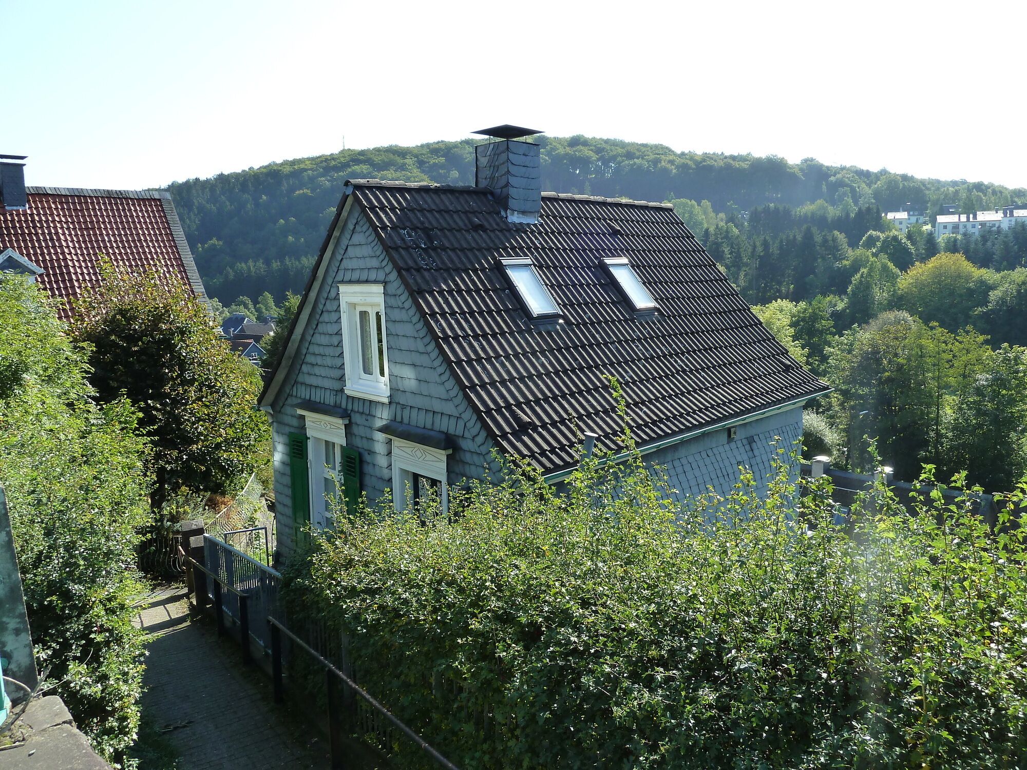 This is a photograph of an architectural monument. It is on the list of cultural monuments of Wuppertal, no. D 1105