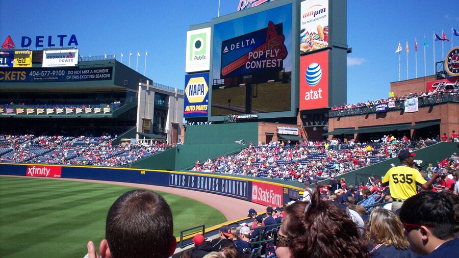 I lived in Atlanta most of my life and have been to many Braves games. This is the first MLB stadium that I visited. A goal of mine is to visit all 30 MLB stadiums.