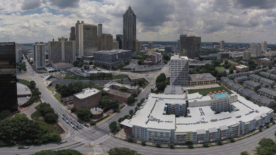 Such a great place and view of the entire city. downtown to the left. midtown in the middle and Buckhead on the right.