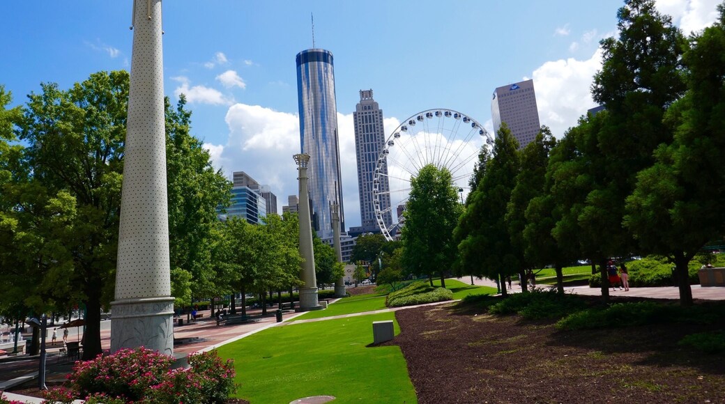 Sky view in the background