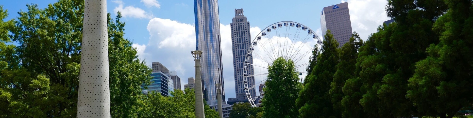 Sky view in the background