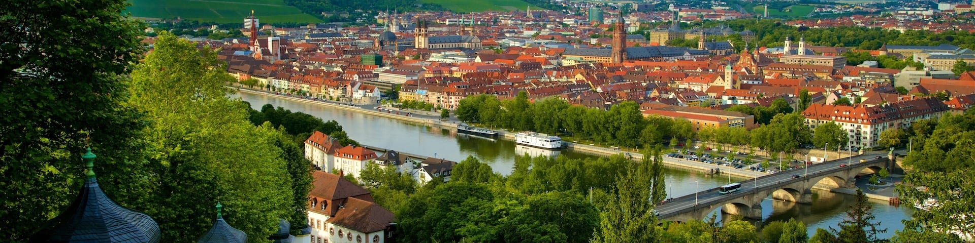 Würzburg welches beinhaltet Geschichtliches, Landschaften und Stadt