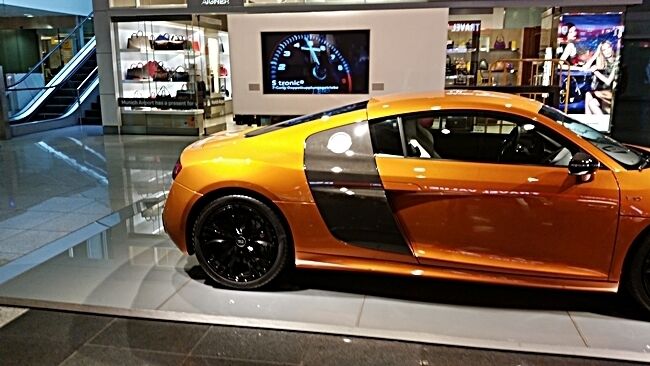 A big airport! One of the best in Europe!