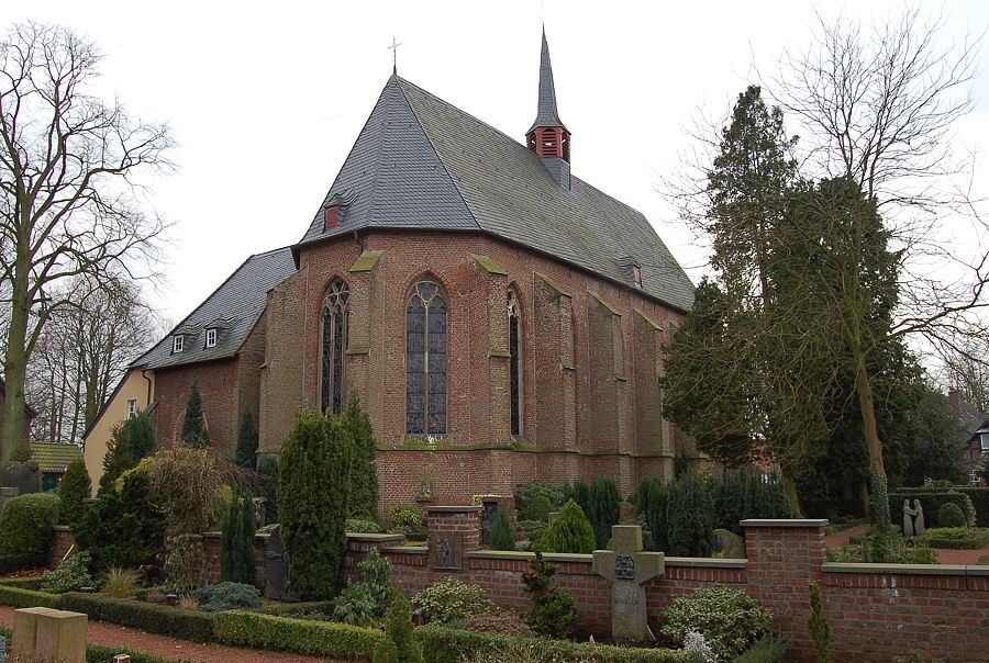 Abbey church of Hamminkeln, seen from south-east