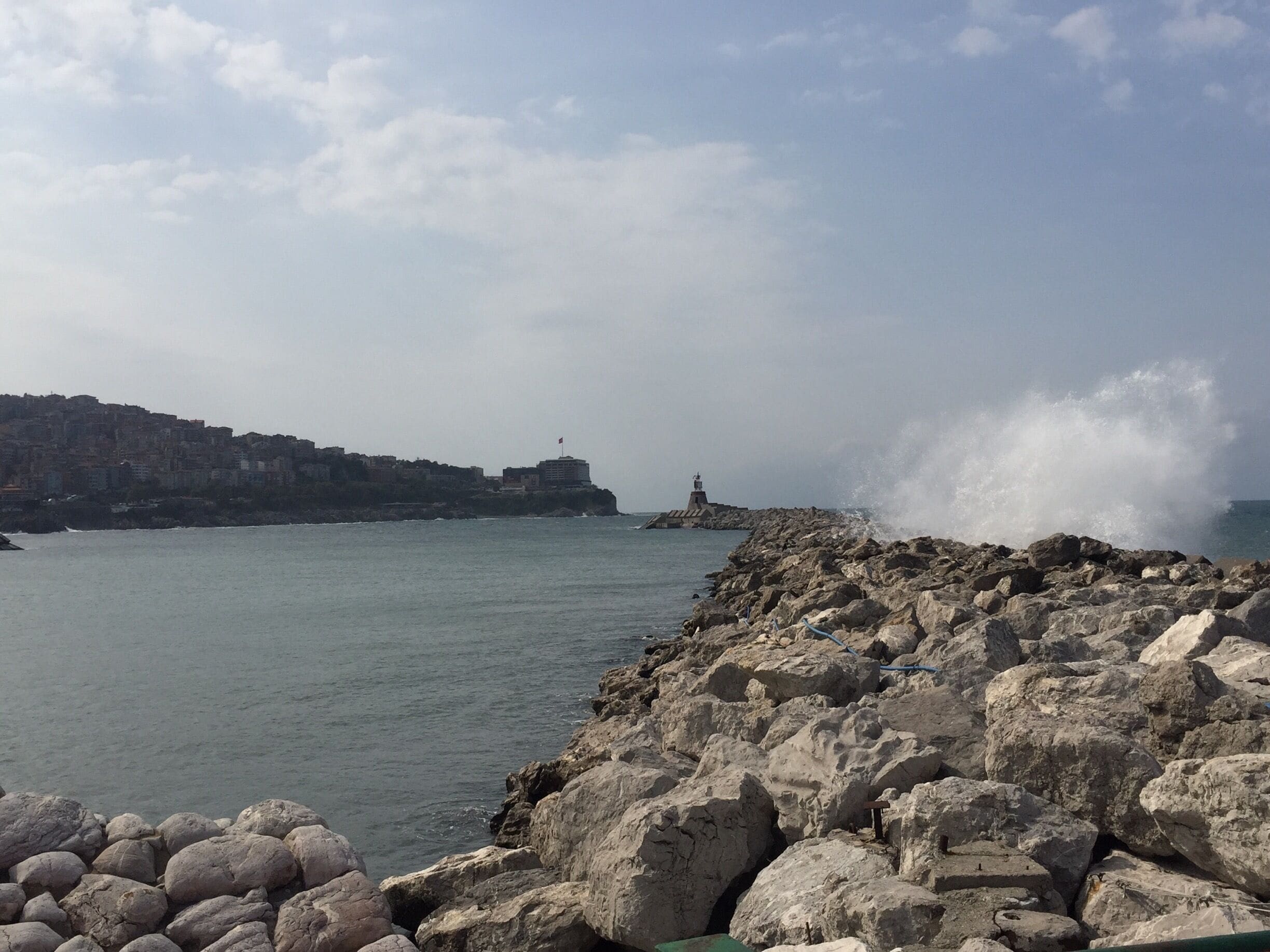 You can enjoy a Turkish tea (cay) there with this view...