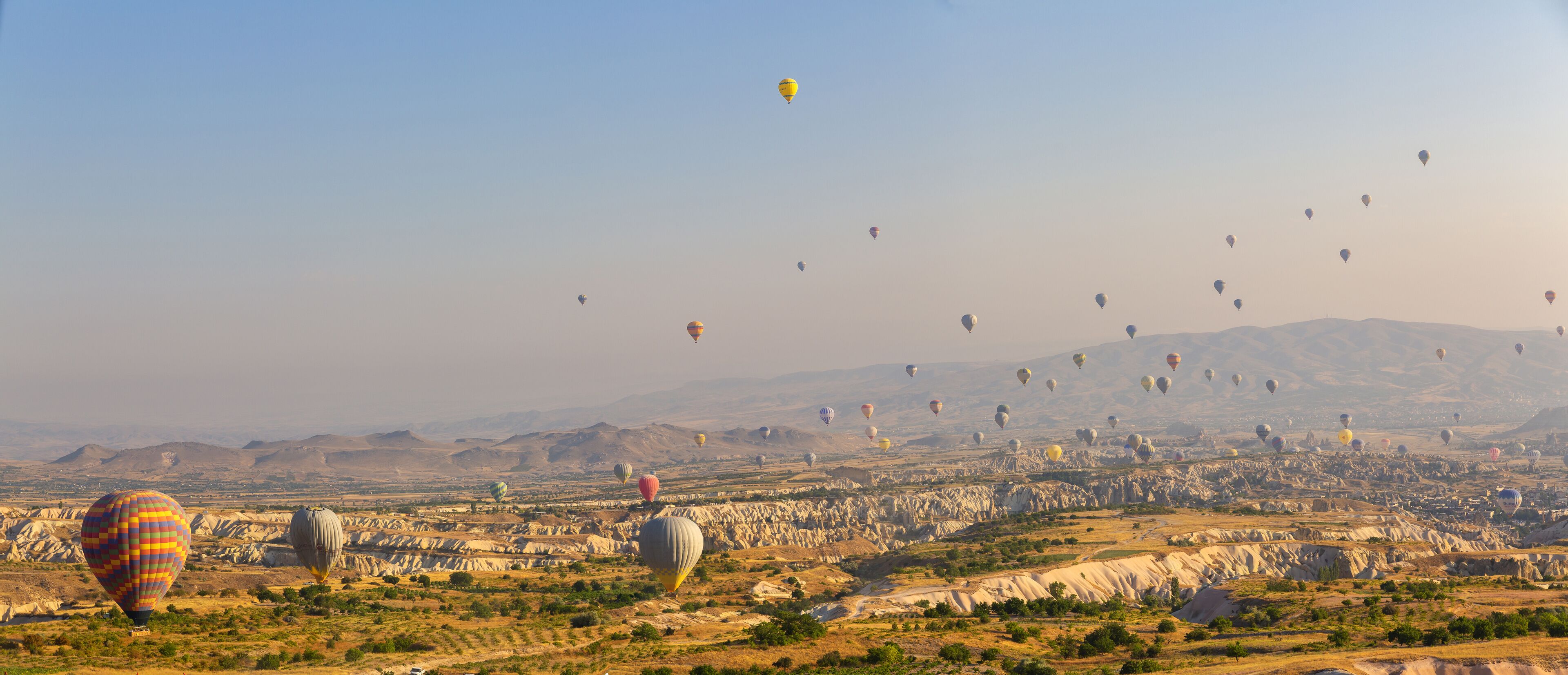 The balloon flight, the great tourist attraction of Cappadocia