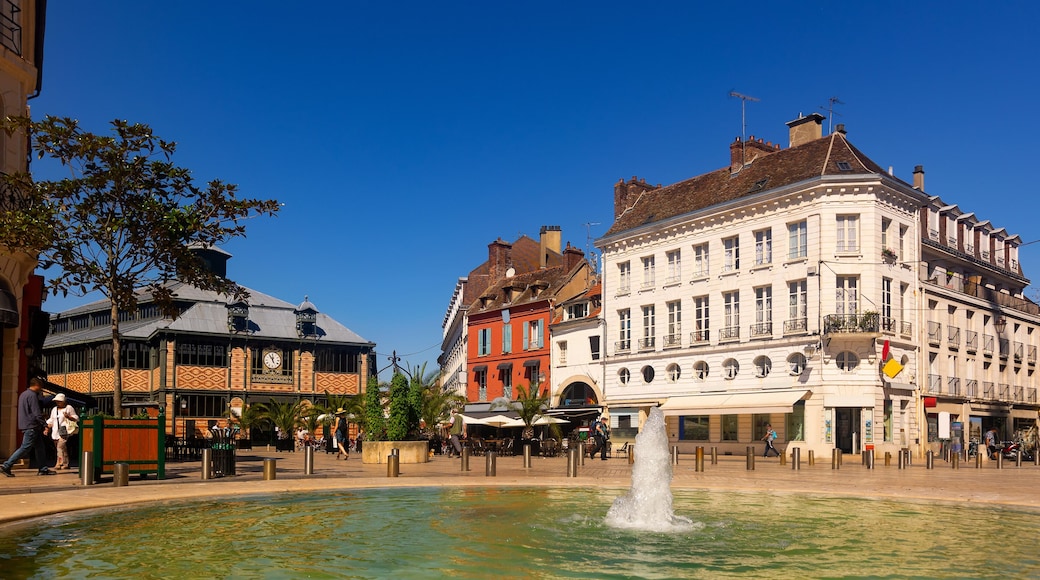Peaceful streets of Sens, France. Buildings along walkway during daytime.