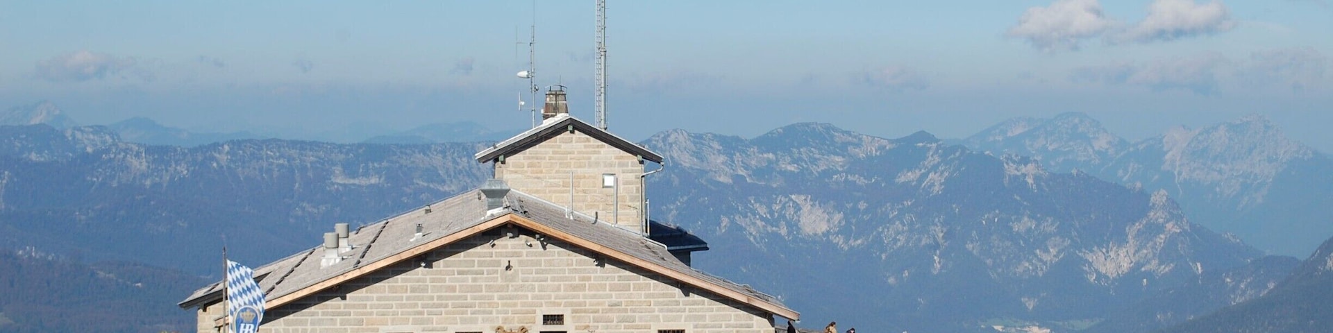 The Eagle's Nest (or Kehlsteinhaus) is situated near Berchtesgaden, and was a birthday present for Hitler's 50th birthday. Today it's a restaurant offering tremendous views of the surrounding mountains.
I had been staying in Salzburg so took a local bus to Obersalzburg (changing at Berchtesgaden). The road to the Kehlsteinhaus car park isn't open to the public, thus you have to take one of the many tourist buses to the mountain car park. Then it's just the case of a taking the spectacular ornate elevator to the top! A worthwhile trip if you like mountain views or WWII history.
#WWII #mountains