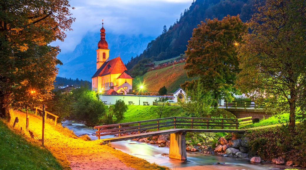 Ramsau, Germany - Fairy tale landscape Berchtesgaden, Bavaria.