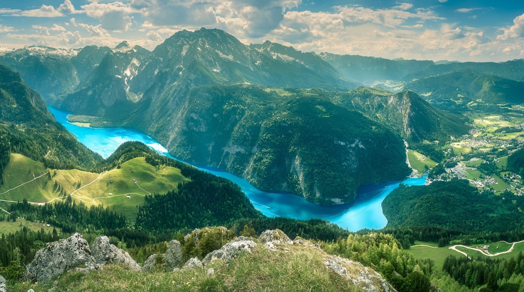 Konigsee lake in Berchtesgaden National Park