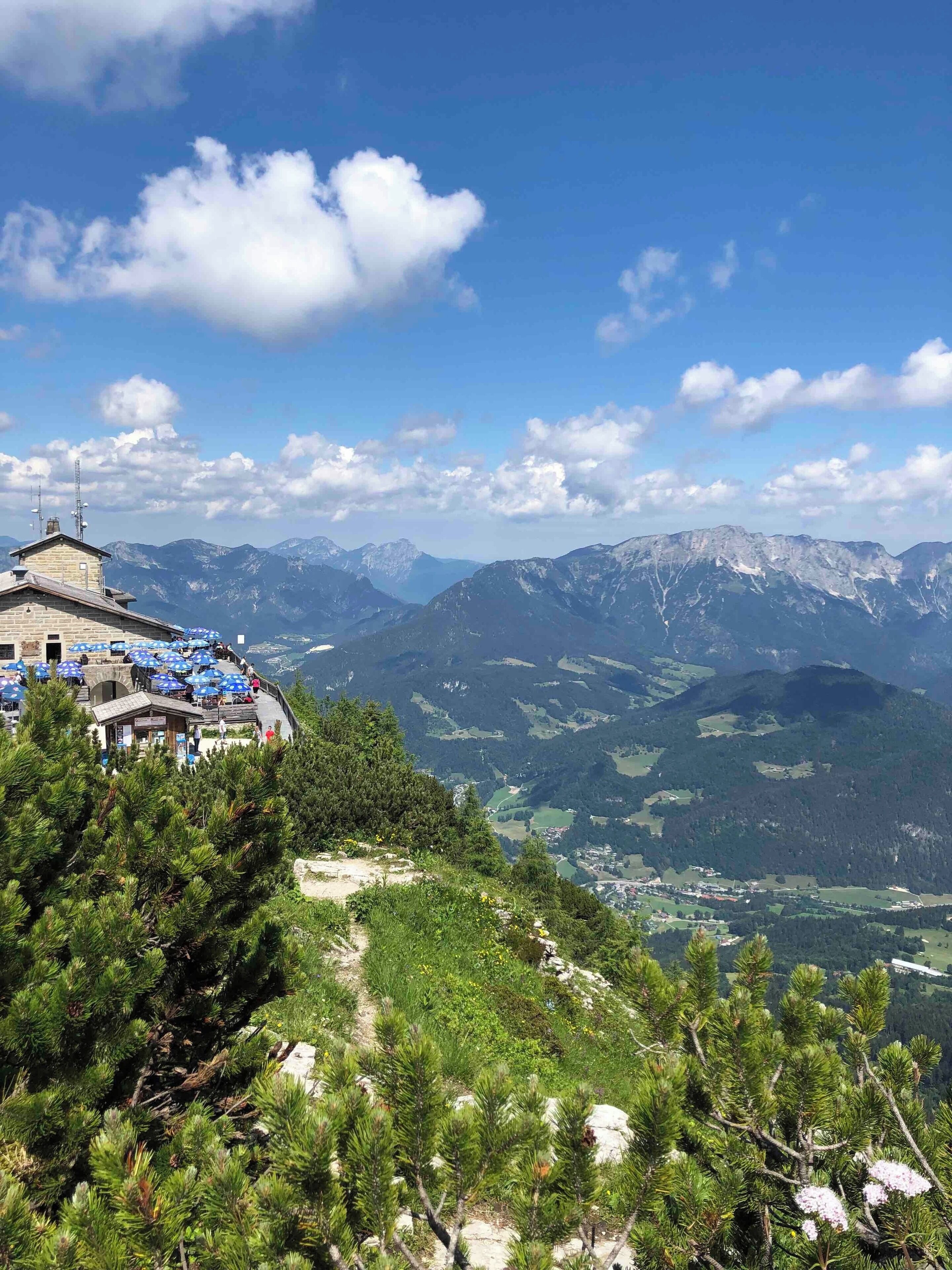 Tour buses are needed to reach The Eagle’s Nest, but the views are worth it!