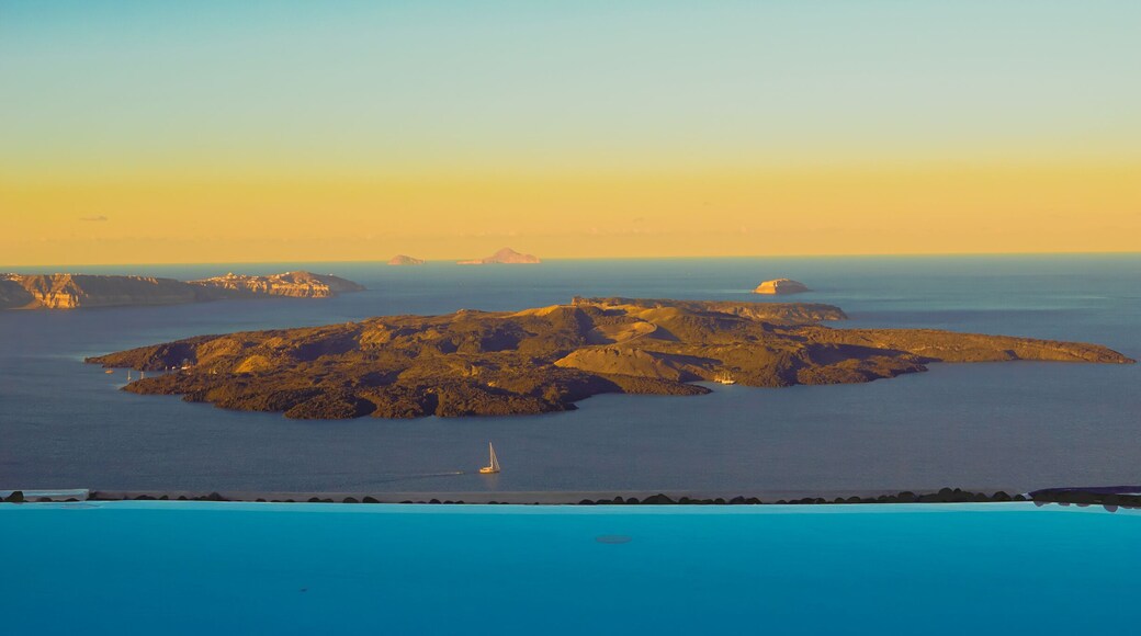 Infinity pool sunrise