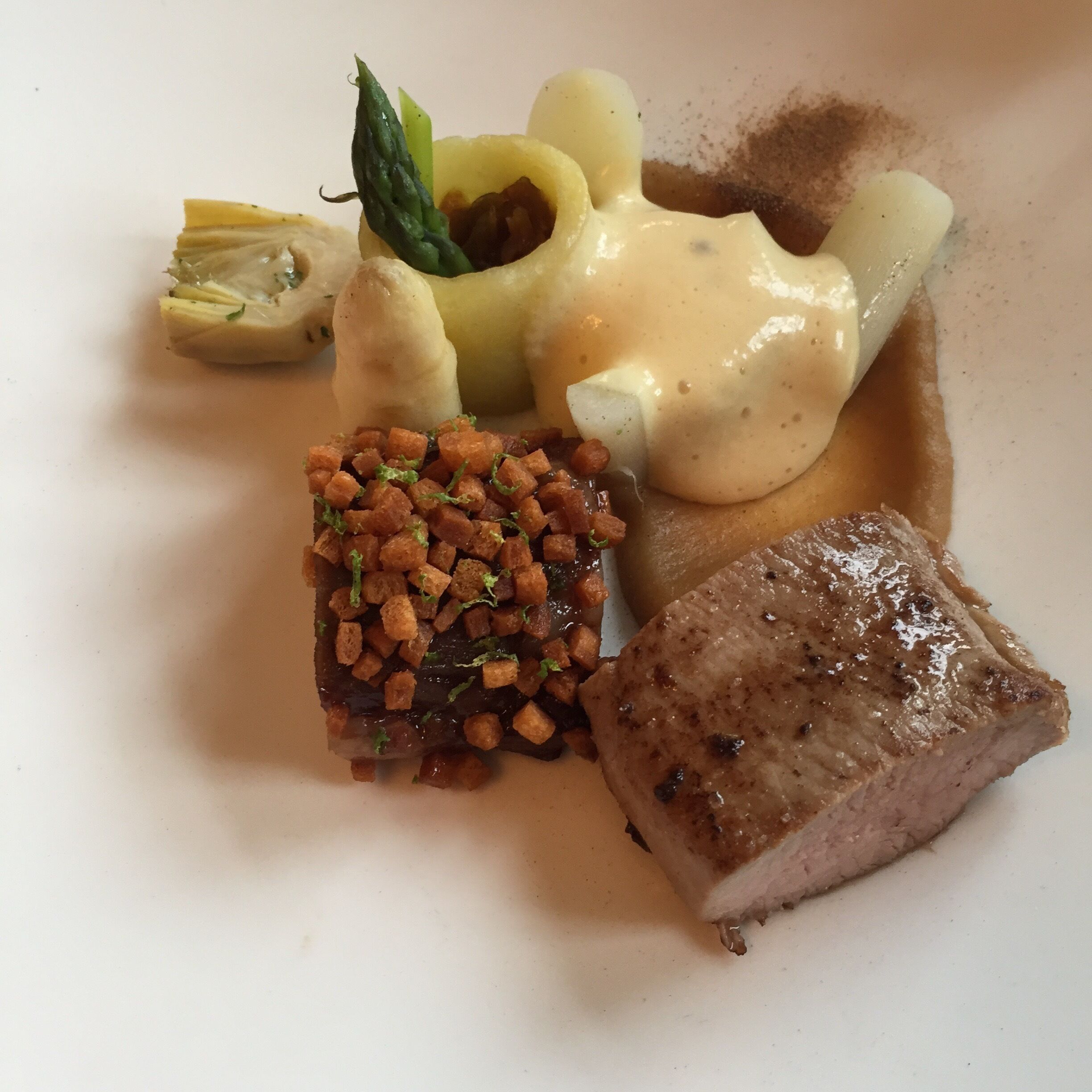 Beautiful & tasty meals at the Lauswolt hotel restaurant 