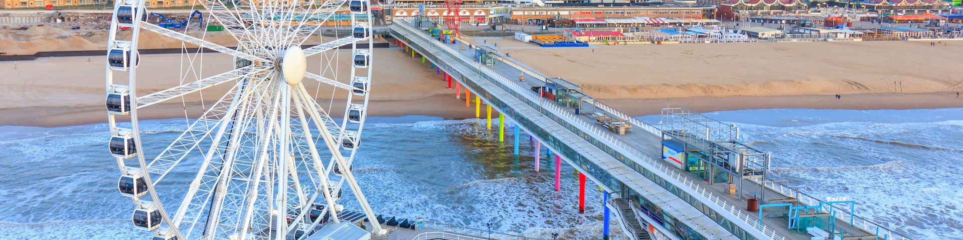 The Ferris Wheel & The Pier at Scheveningen in Netherlands; Shutterstock ID 1050995297; Purchase Order: SP-1394 HA Batch 3 Part 1; Order Number: ; Client/Licensee: HomeAway; Other: To be paid with HA