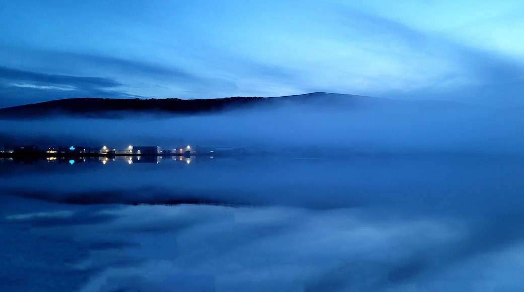 fog over the sea norway