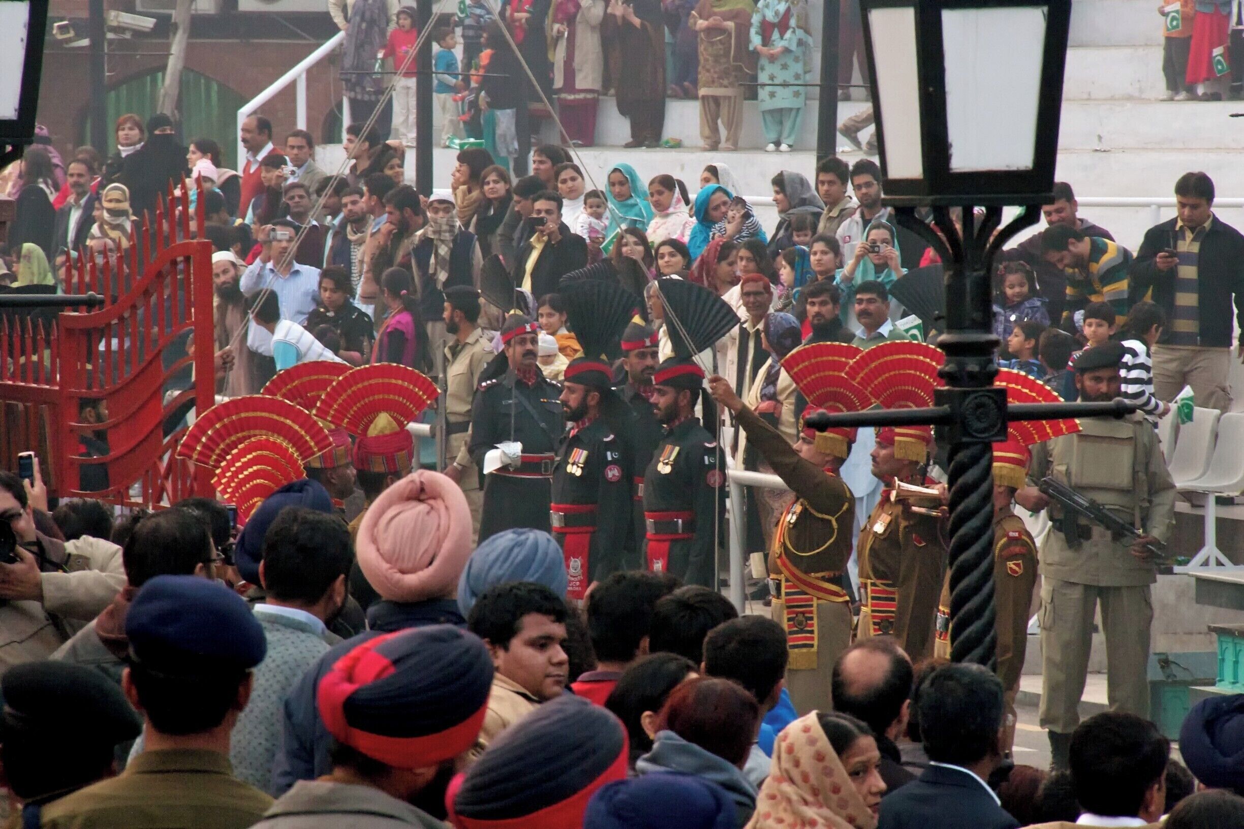 Wagah border ceremony