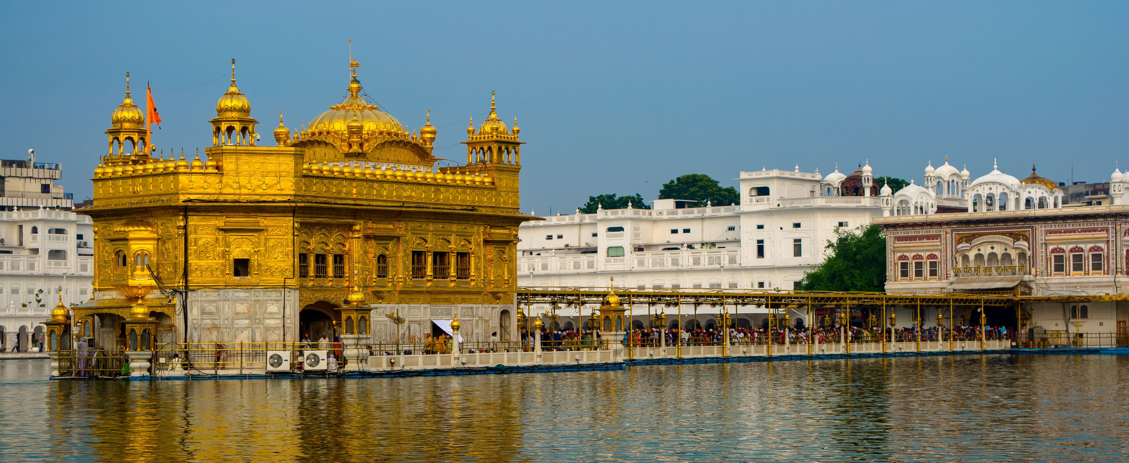 The Harmindar Sahib, also known as Golden Temple Amritsar
