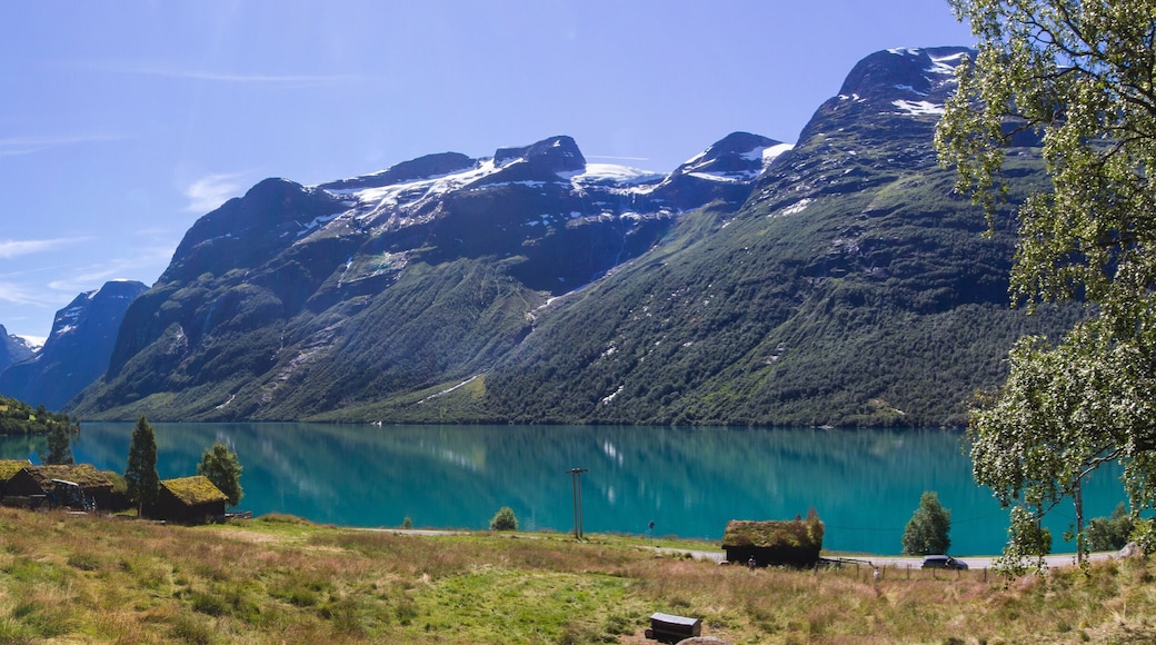Lake Lovatnet in Norway