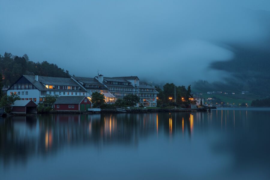 Small campsite and nice lake. Watch the clouds roll in and out.