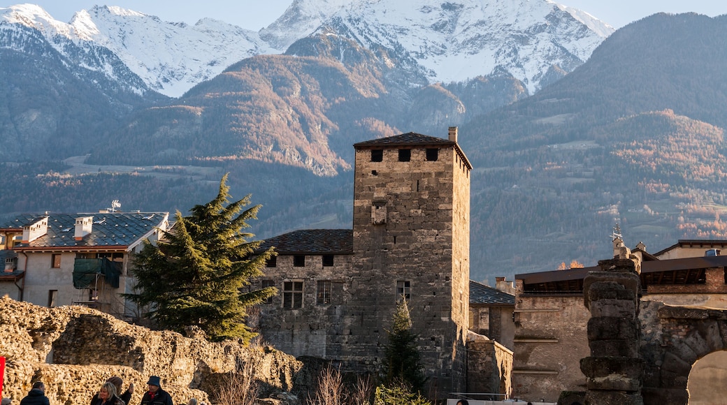 Roman theater, Aosta, Valle d'Aosta, Italia