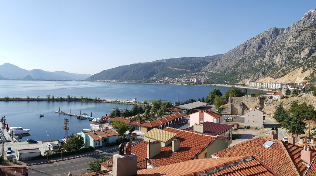 Aerial view of Isparta, Turkey