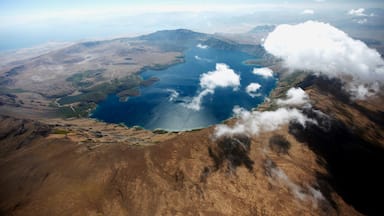 The world famous Nemrut Crater Lake has a unique view