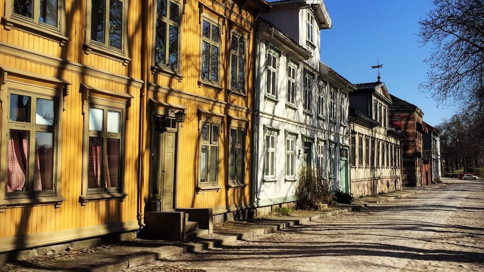 Old Town in Fredrikstad fortress -
Northern Europe's best preserved fortified town.
#fredrikstad
#norway
#blue