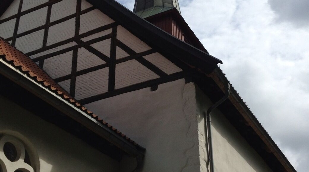 Norwegian church by castle.