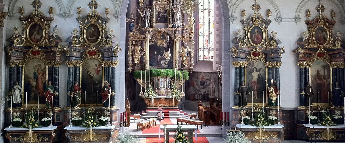 Choeur de l'église StMartin d'Appenzell